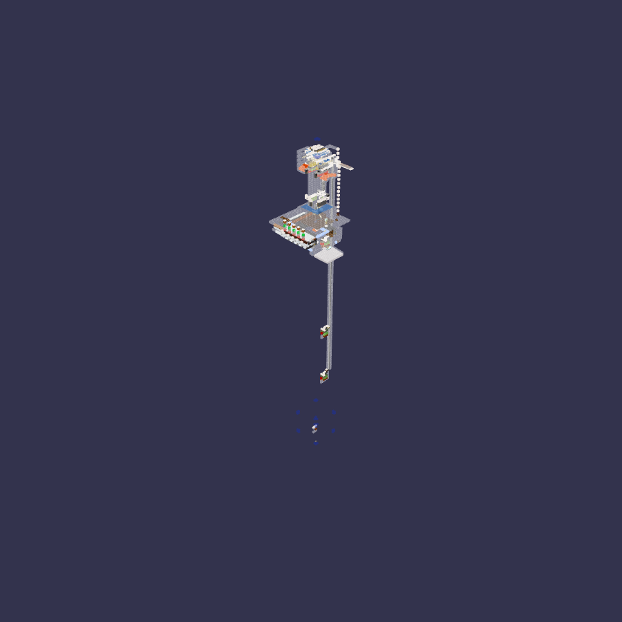Alpha＆大叔袭击塔430K收集 by：EnderCuber 蓝图主封面